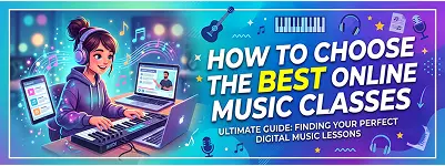How to Choose the Best Online Music Classes 