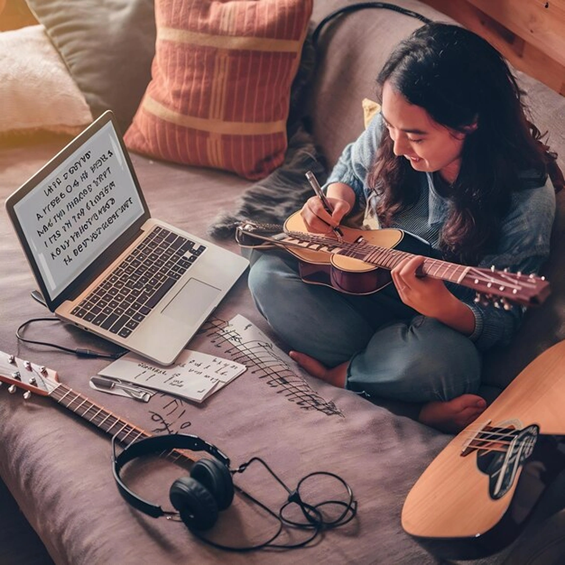 Multiple Camera Angles for Music Lessons